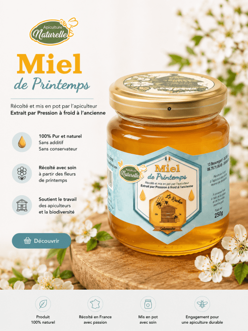 Miel de printemps 250 g