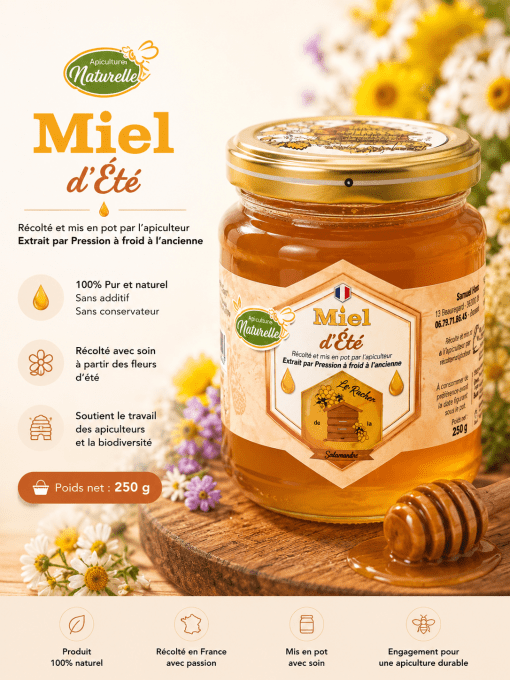 Miel d'été 250 g