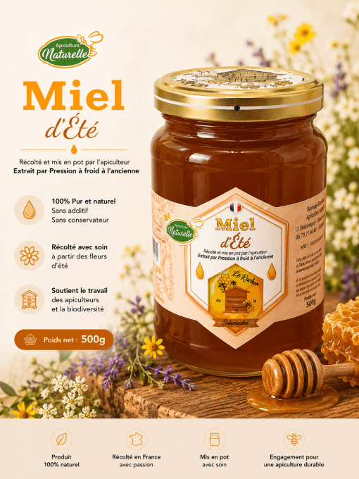 Miel d'été 500 g